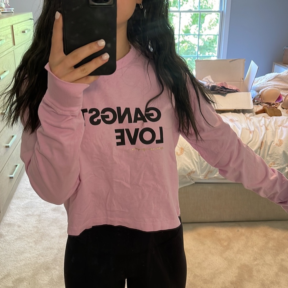 Spiritual Gangster Pink Long Sleeve